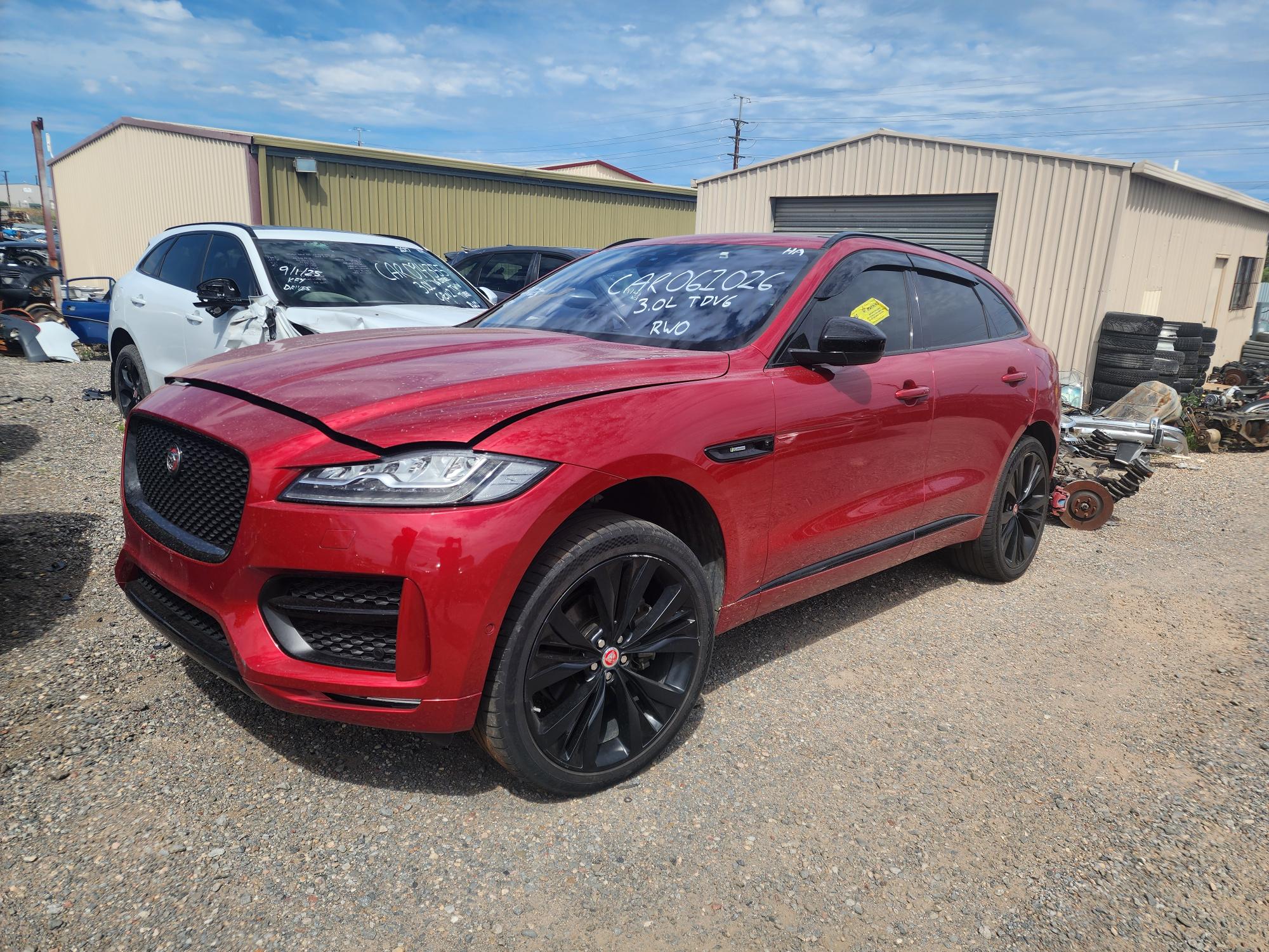 2017 JAGUAR F-PACE – 3.0 V6 D GEN2 TWIN TURBO – 8 SPEED AUTO TRANS ZF 8HP70 4WD (X761)