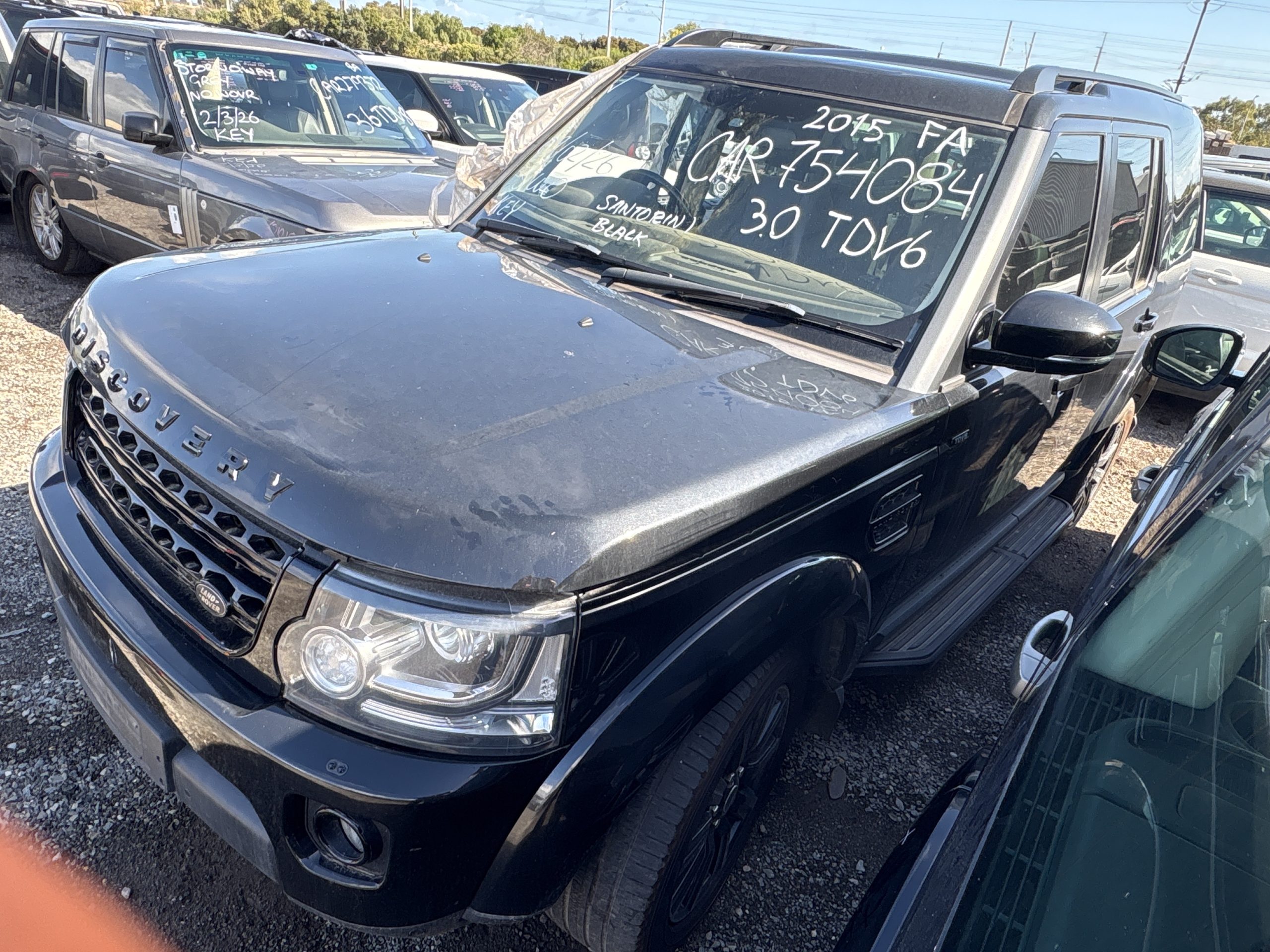 2015 LAND ROVER DISCOVERY 4 – 3.0L V6 TURBO DIESEL – 8 SPEED AUTO (L319)